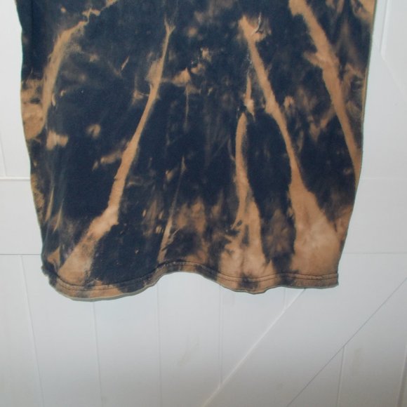 Custom Hand Bleached VTG Cleveland Indians T-Shirt Distressed - Picture 3 of 6